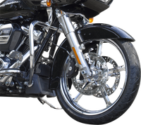 Thumbnail for COASTAL MOTO Wheel - Rockstar - Front - Dual Disc/without ABS - Chrome - 21x3.25 - FL 1502-ROC-213-CH