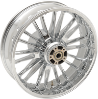 Thumbnail for COASTAL MOTO Wheel - Atlantic 3D - Rear - Single Disc/without ABS - Chrome - 18x5.5 - '09+ FL 3D-ATL185CH