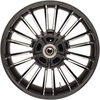Thumbnail for COASTAL MOTO Wheel - Atlantic 3D - Rear - Single Disc/without ABS - Black Cut - 18x5.5 - '09+ FL 3D-ATL185BC