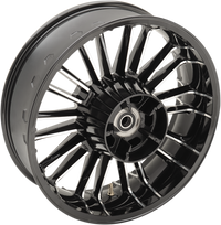 Thumbnail for COASTAL MOTO Wheel - Atlantic 3D - Rear - Single Disc/without ABS - Black Cut - 18x5.5 - '09+ FL 3D-ATL185BC