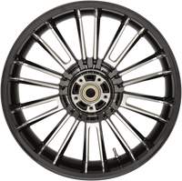 Thumbnail for COASTAL MOTO Wheel - Atlantic 3D - Rear - Single Disc/without ABS - Black Cut - 18x5.5 - '09+ FL 3D-ATL185BC
