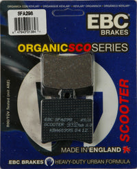 Thumbnail for Brake Pads Sfa298 Organic
