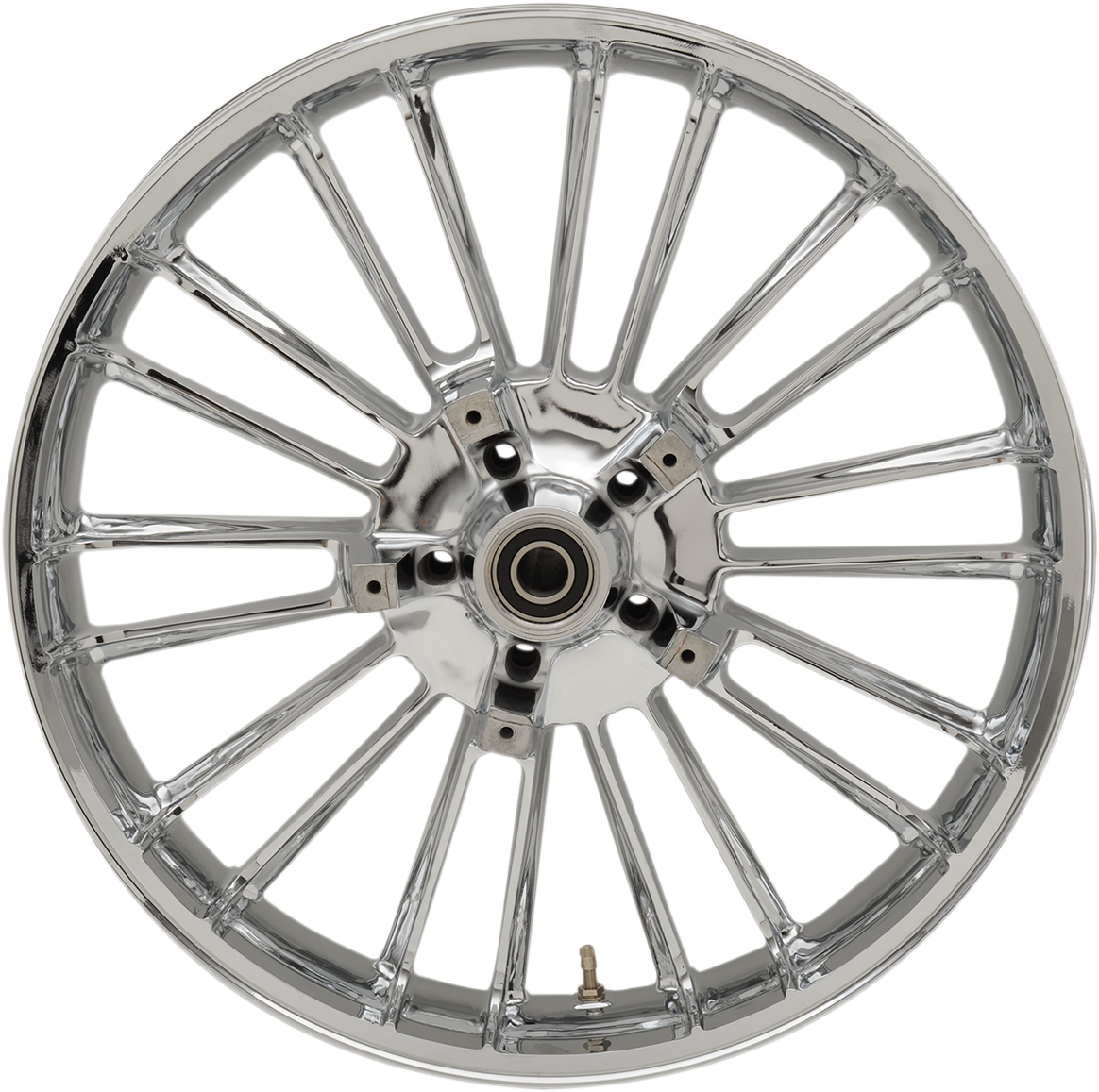 COASTAL MOTO Wheel - Atlantic - Front - Dual Disc/without ABS - Chrome - 21x3.5 - '00-'07 FL 3D-ATL213CH07