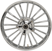 Thumbnail for COASTAL MOTO Wheel - Atlantic - Front - Dual Disc/without ABS - Chrome - 21x3.5 - '00-'07 FL 3D-ATL213CH07