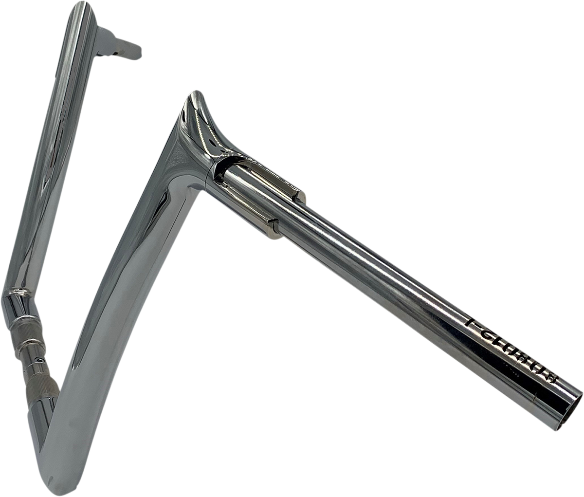 FAT BAGGERS INC. Handlebar - Pointed Top - 12" - Chrome 808012