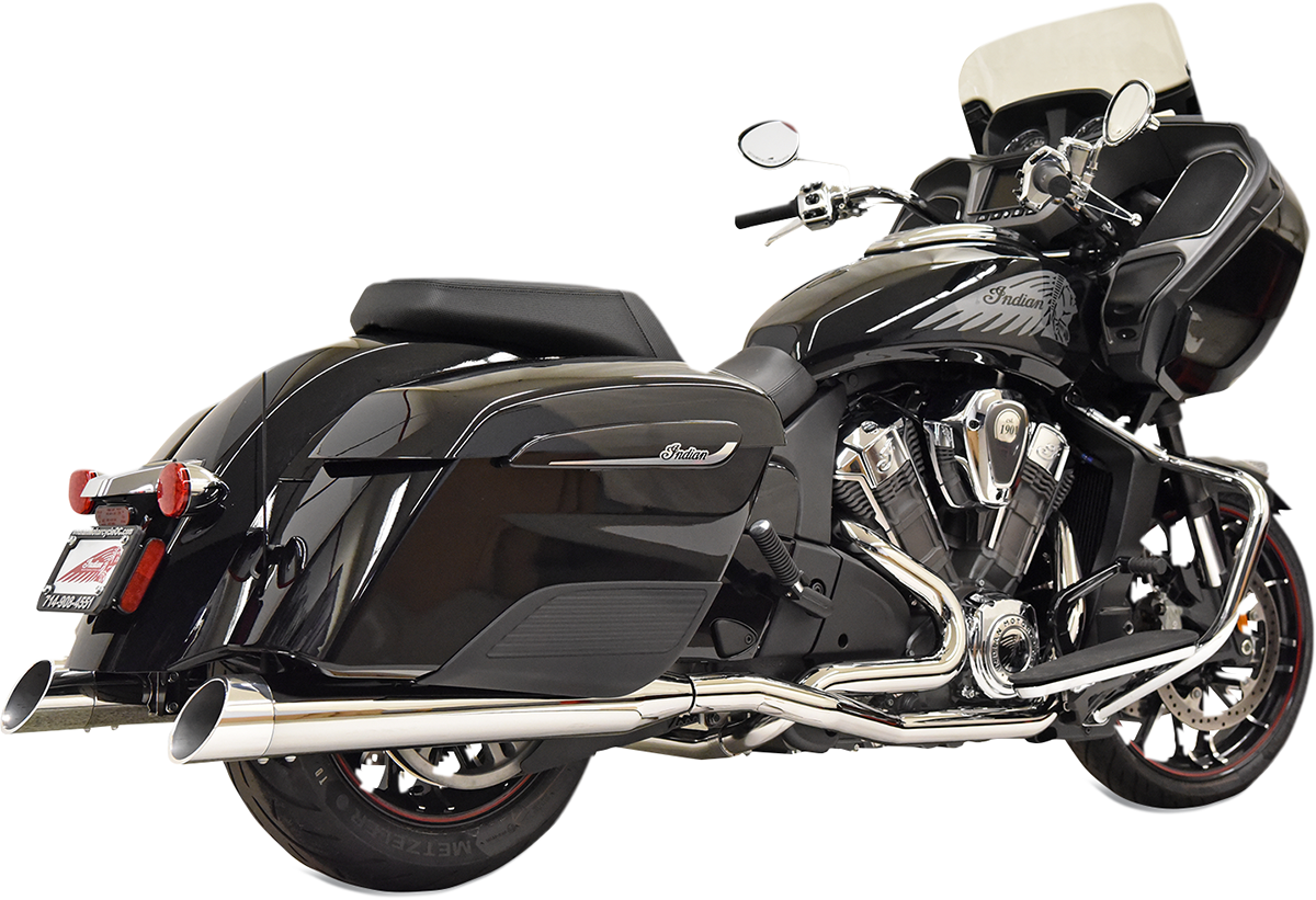 BASSANI XHAUST Road Rage 2:1 Exhaust - Chrome - Challenger 8H18S
