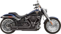 Thumbnail for BASSANI XHAUST Pro Street Exhaust - Black - '18+ Softail 1S34DB