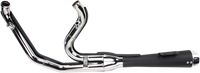 Thumbnail for BASSANI XHAUST Road Rage Exhaust - Black - Short - '06-'17 FXD 13122J