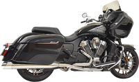Thumbnail for BASSANI XHAUST Exhaust Dual Challenger - Chrome 8H16S