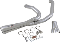 Thumbnail for BASSANI XHAUST Short 2:1 Exhaust for FL - Chrome 1F42R