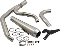 Thumbnail for BASSANI XHAUST 2-into-1 Road Rage Exhaust System - Stainless 1S81SS