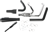 Thumbnail for BASSANI XHAUST 2:1 Exhaust - Black - Short - Breakout 1S32RB
