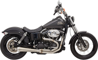 Thumbnail for BASSANI XHAUST Road Rage 3 Exhaust - Stainless - '91-'17 Dyna 1D1SS