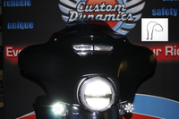 Thumbnail for CUSTOM DYNAMICS Fairing Vent Trim LED Light HD-VENT-LED-WHT