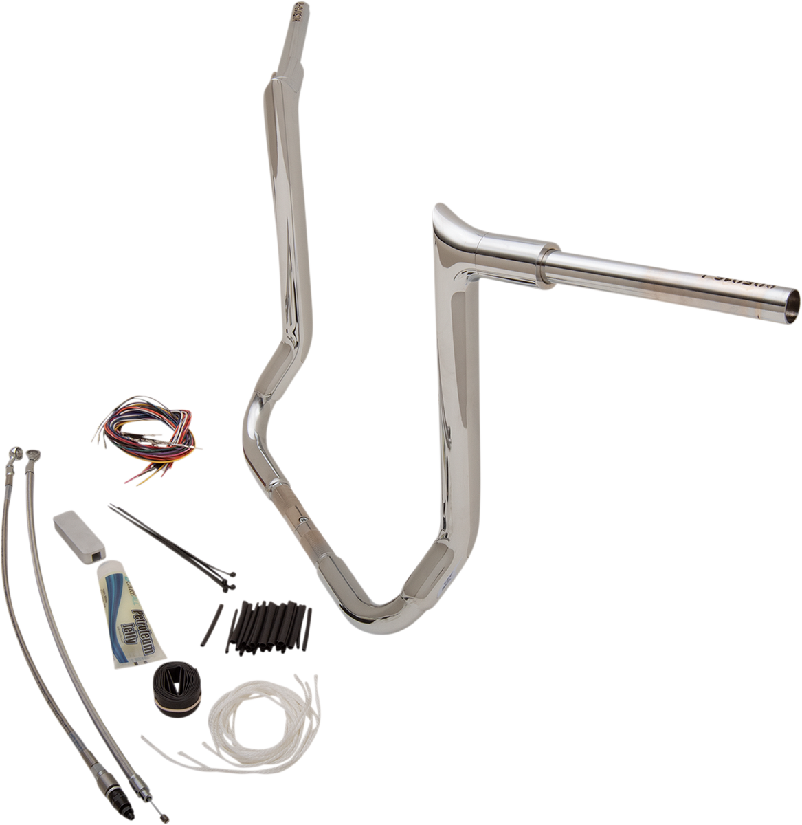 FAT BAGGERS INC. Handlebar Kit - Pointed Top - 16" - Chrome 809116