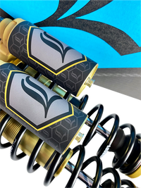 Thumbnail for LEGEND SUSPENSION REVO ARC Piggyback Shocks - Heavy Duty - Gold - 13