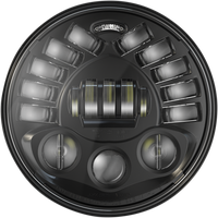 Thumbnail for CUSTOM DYNAMICS Adaptive Headlight with Mount - Black PB-7PA-B
