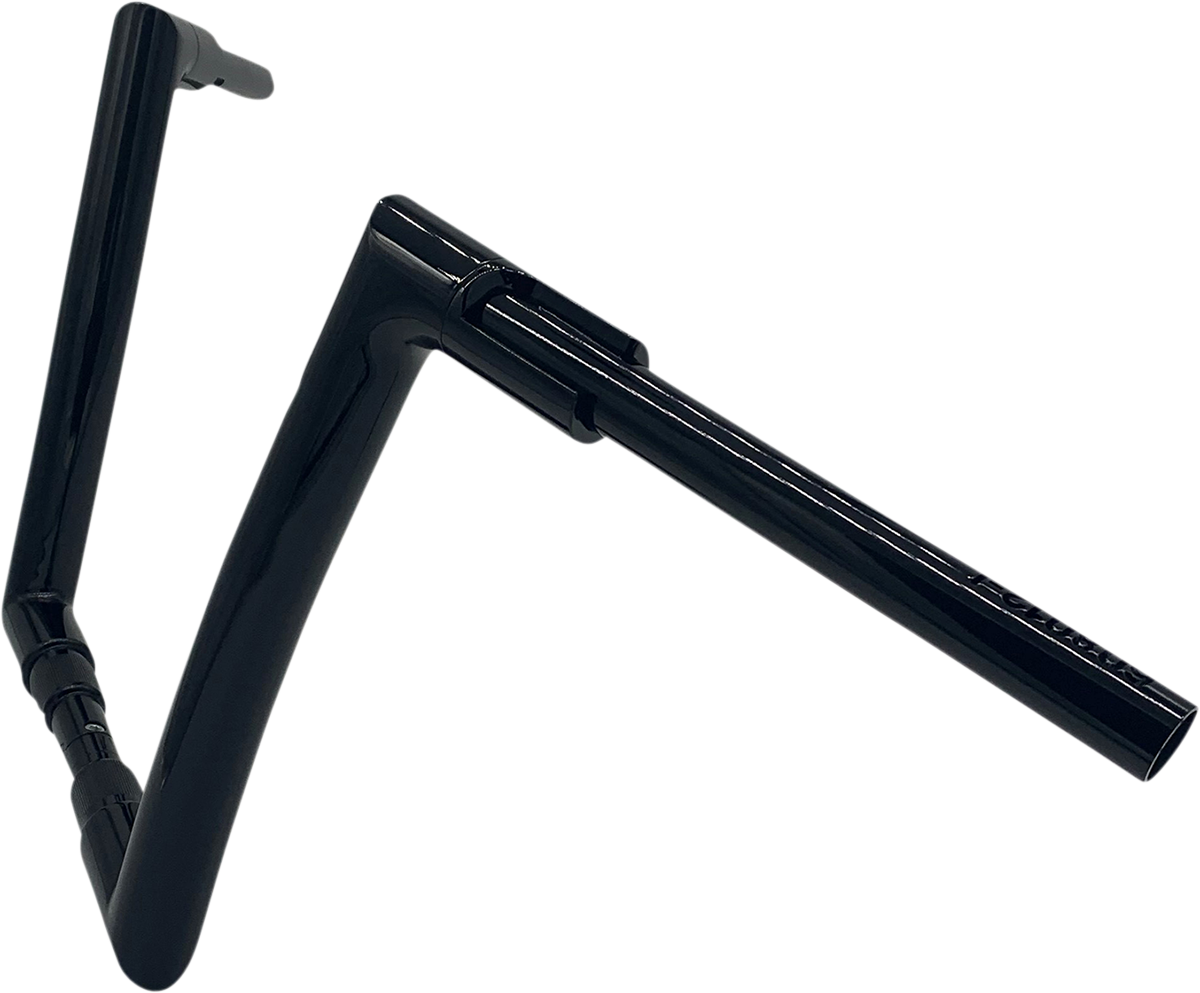 FAT BAGGERS INC. Handlebar - Flat Top - 12" - Black 608012-B
