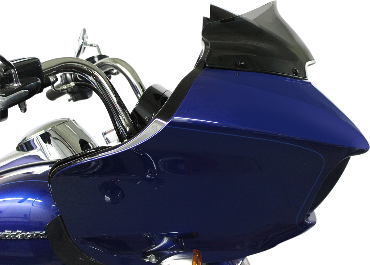 KLOCK WERKS Flare* Windshield - 6" - Dark Smoke - FLTR KWW-01-0402