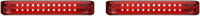 Thumbnail for CUSTOM DYNAMICS Saddlebag LED Lights - Sequential - Chrome/Red PB-SBSEQ-BCM-CR
