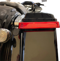 Thumbnail for CUSTOM DYNAMICS Saddlebag LED Lights - Sequential - Chrome/Red PB-SBSEQ-BCM-CR