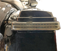 Thumbnail for CUSTOM DYNAMICS Saddlebag LED Lights - Sequential - Black/Smoke PB-SBSEQ-BCM4BS