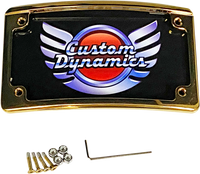 Thumbnail for CUSTOM DYNAMICS LED License Plate Frame - Gold LPF-RAD-G-LP