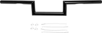 Thumbnail for Z Bar One Inch Dimpled 4 Inch Gloss Black