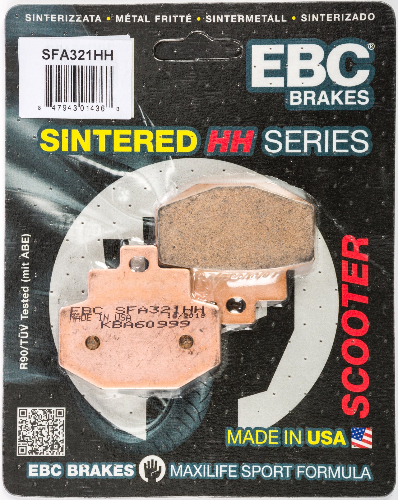 Brake Pads Sfa321hh Double H Sintered