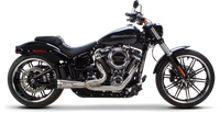 Thumbnail for Comp S 2in1 Exhaust Softail W/Turnout Brushed