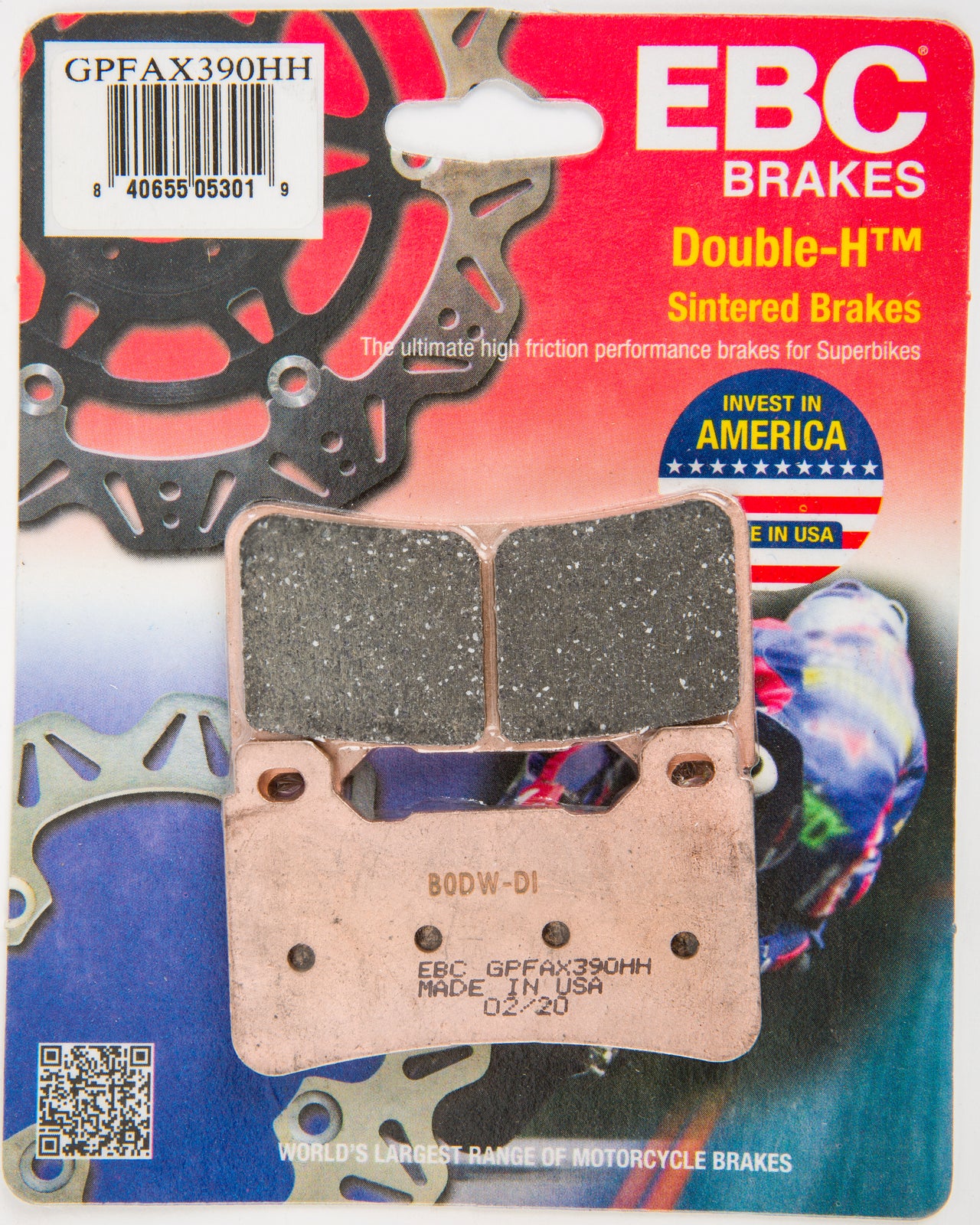 Gpfax Brake Pads Race Only
