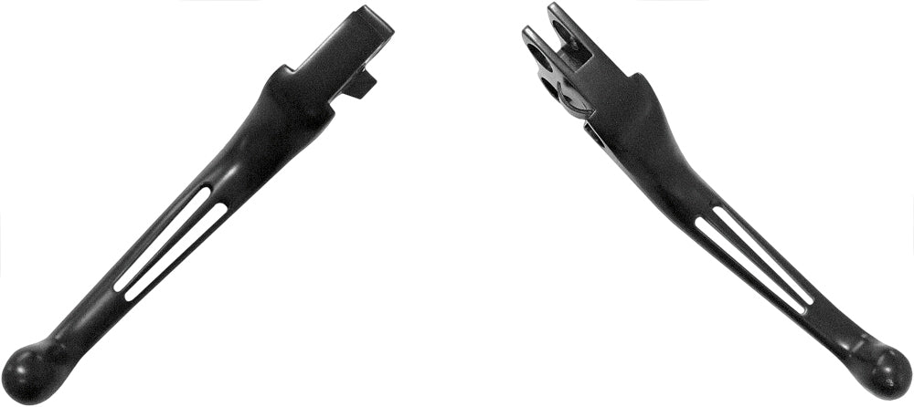 Custom Levers 2 Slot Black Big Twin 86 06  Xl 96 03
