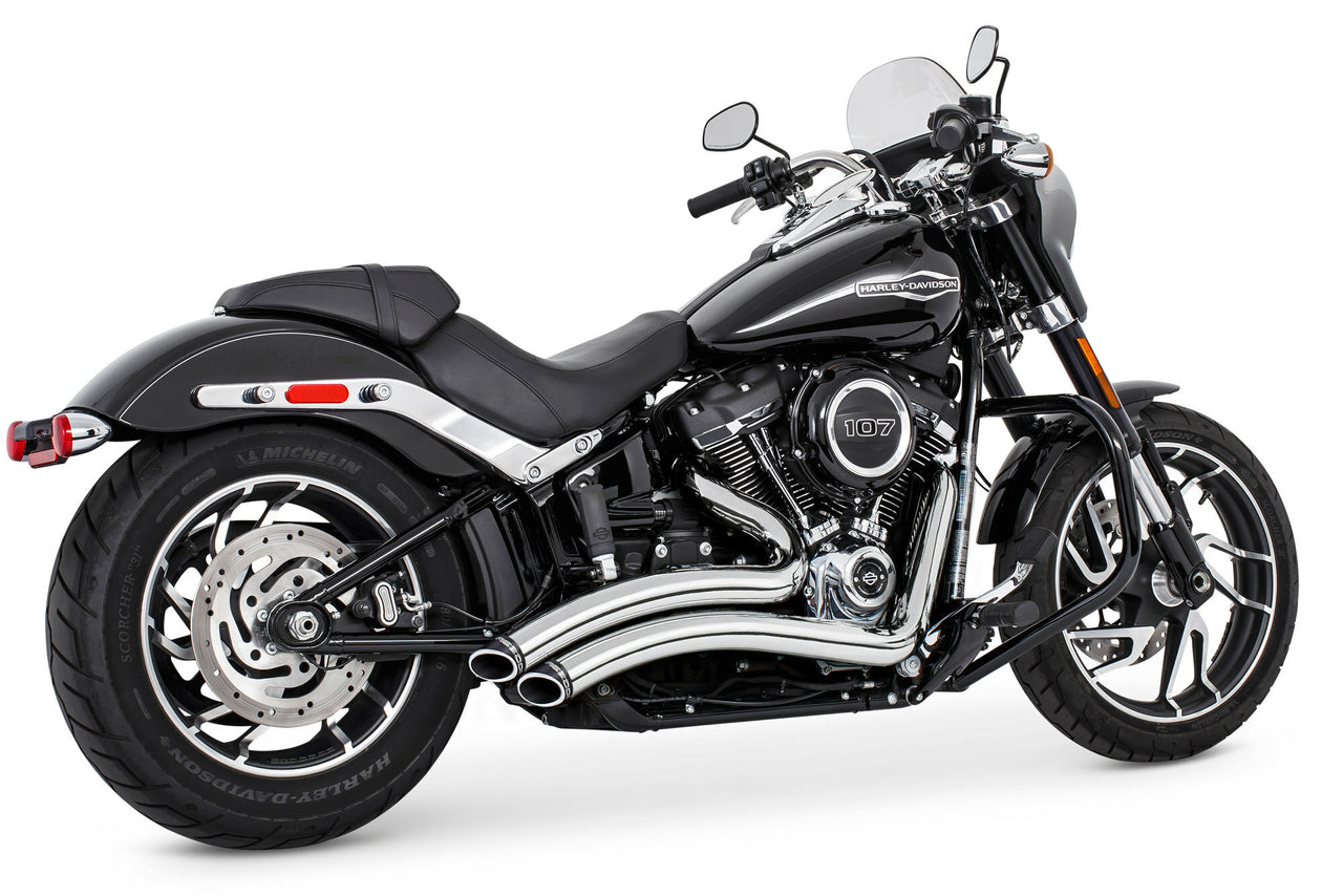 Radical Radius Chrome W/ Blk Tip `86 17 Softail
