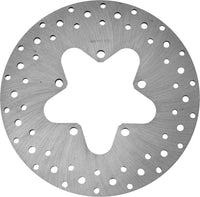 Thumbnail for Steel Rear Rotor 11.5 Drilled Touring 86 99 Machined