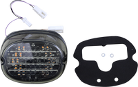 Thumbnail for CUSTOM DYNAMICS Taillight w/ Integrated Turn Signal - No Window - Smoke Lens CD-INT-TL-NW-S