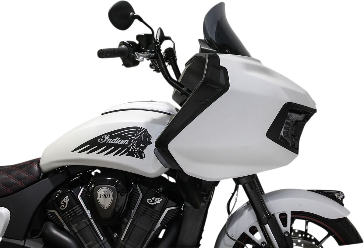 KLOCK WERKS Flare* Windshield - Dark Smoke - 11" - Challenger KWW-04-0584-DS