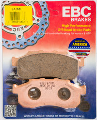 Thumbnail for Brake Pads Fa712r Sintered R Series