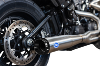 Thumbnail for S&S CYCLE SuperStreet 2:1 50 State Exhaust System - M8 Softail - Stainless Steel 550-0996B
