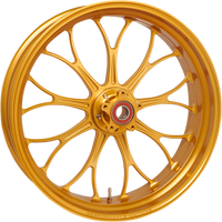 Thumbnail for PERFORMANCE MACHINE (PM) Wheel - Revolution - Front - Dual Disc/with ABS - Gold Ops* - 18x5.5 12047814RRVNAPG