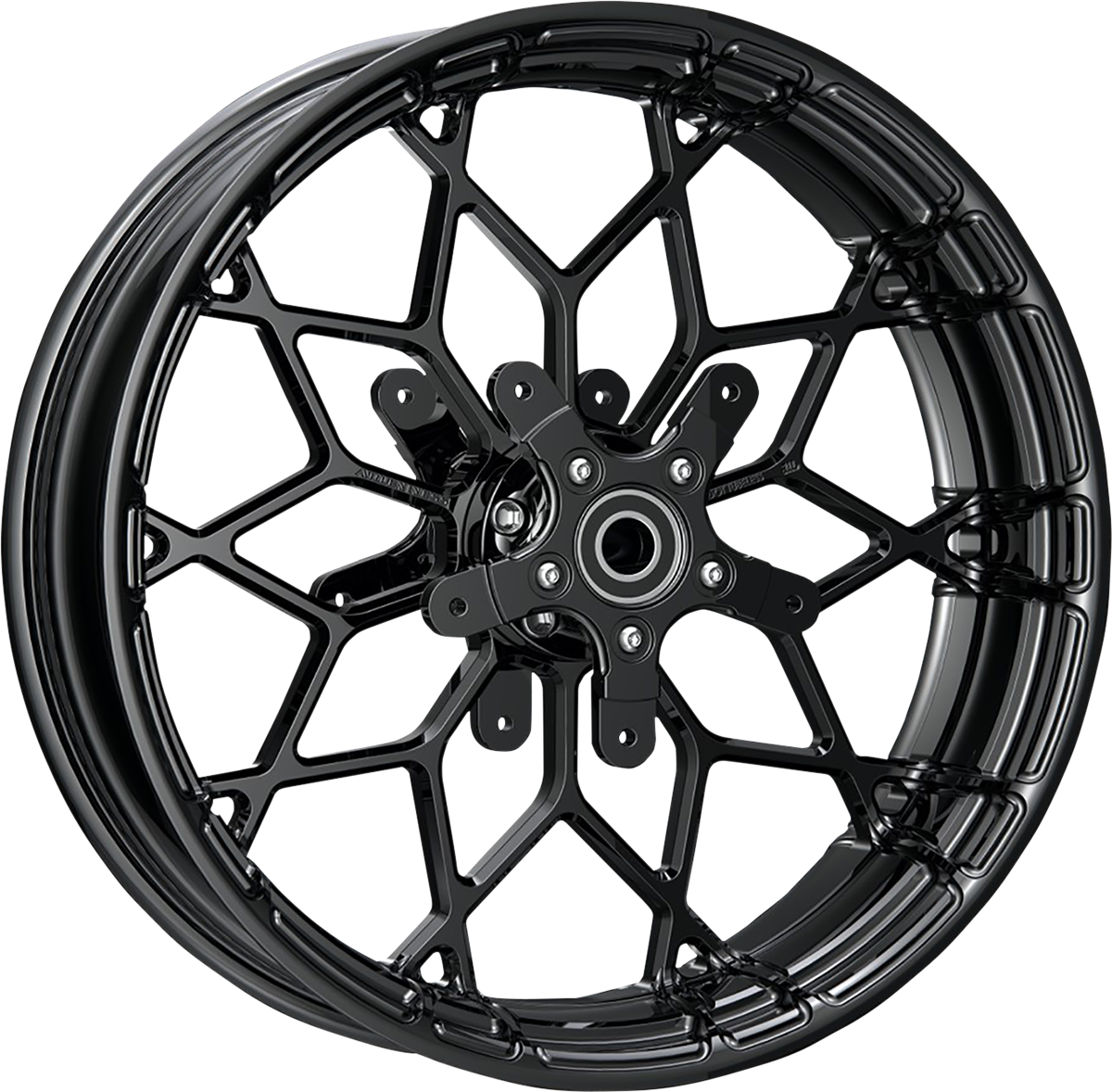 ARLEN NESS Wheel - Fat Factory - Forged - Front - Dual Disc - Black - 18x5.5 91-650