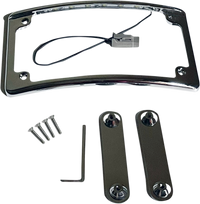 Thumbnail for CUSTOM DYNAMICS LED License Plate Frame - CVO - Chrome LPF-RAD-CVO-C