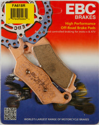 Thumbnail for Brake Pads Fa618r Sintered R Series