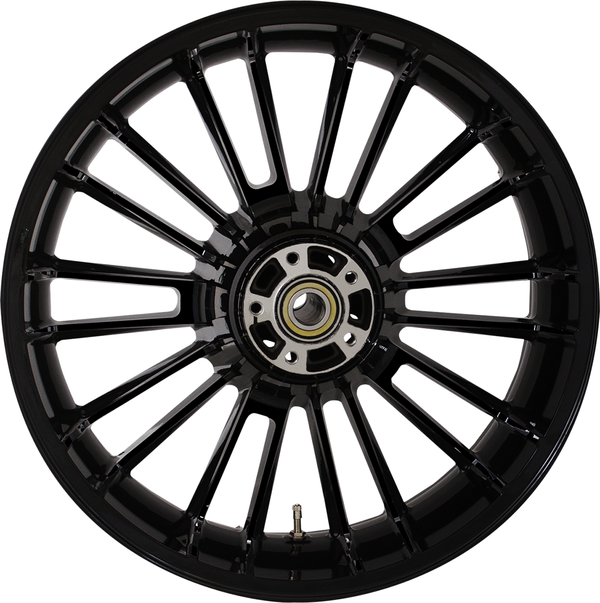 COASTAL MOTO Wheel - Atlantic 3D - Rear - Single Disc/without ABS - Black - 18x5.5 - '09+ FL 3D-ATL185SB