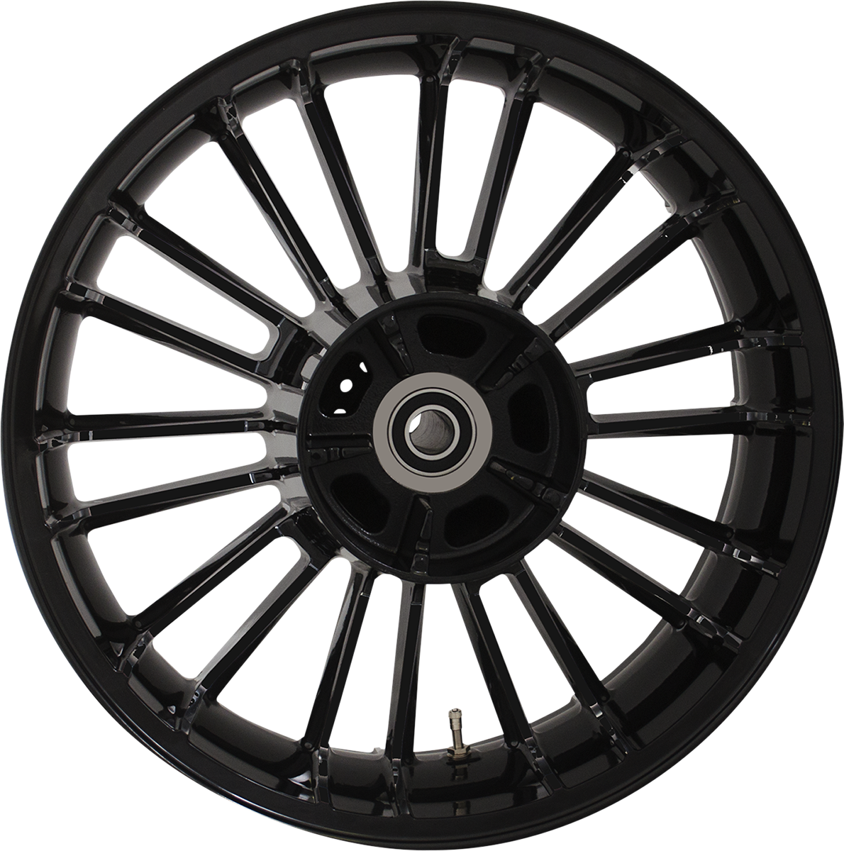 COASTAL MOTO Wheel - Atlantic 3D - Rear - Single Disc/without ABS - Black - 18x5.5 - '09+ FL 3D-ATL185SB