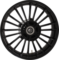 Thumbnail for COASTAL MOTO Wheel - Atlantic 3D - Rear - Single Disc/without ABS - Black - 18x5.5 - '09+ FL 3D-ATL185SB