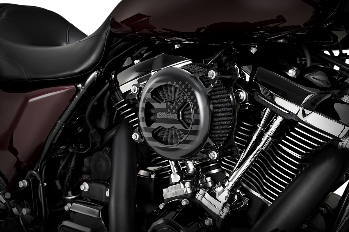 VANCE & HINES VO2 America Air Cleaner - Freedom Black 42045FG