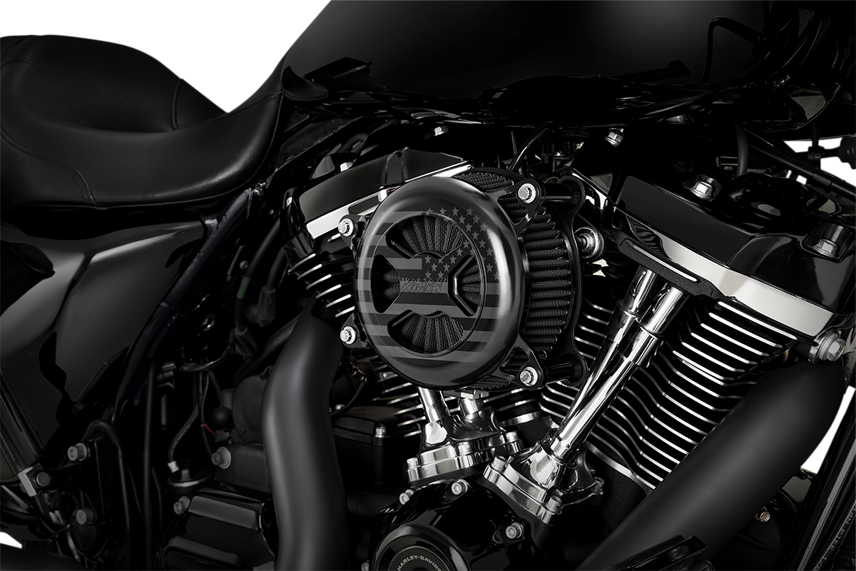VANCE & HINES VO2 America Air Cleaner - Freedom Black 42045FG