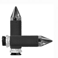 Thumbnail for Cable Throttle Memory Foam Grip Chrome