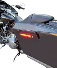 Thumbnail for CUSTOM DYNAMICS Latch Light - Saddlebag - Red - Black CD-SBL-BCM-RB