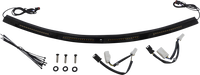 Thumbnail for CUSTOM DYNAMICS Windshield Trim - Sequential Turn Signals - Black CD-WT2-SEQ-01-B
